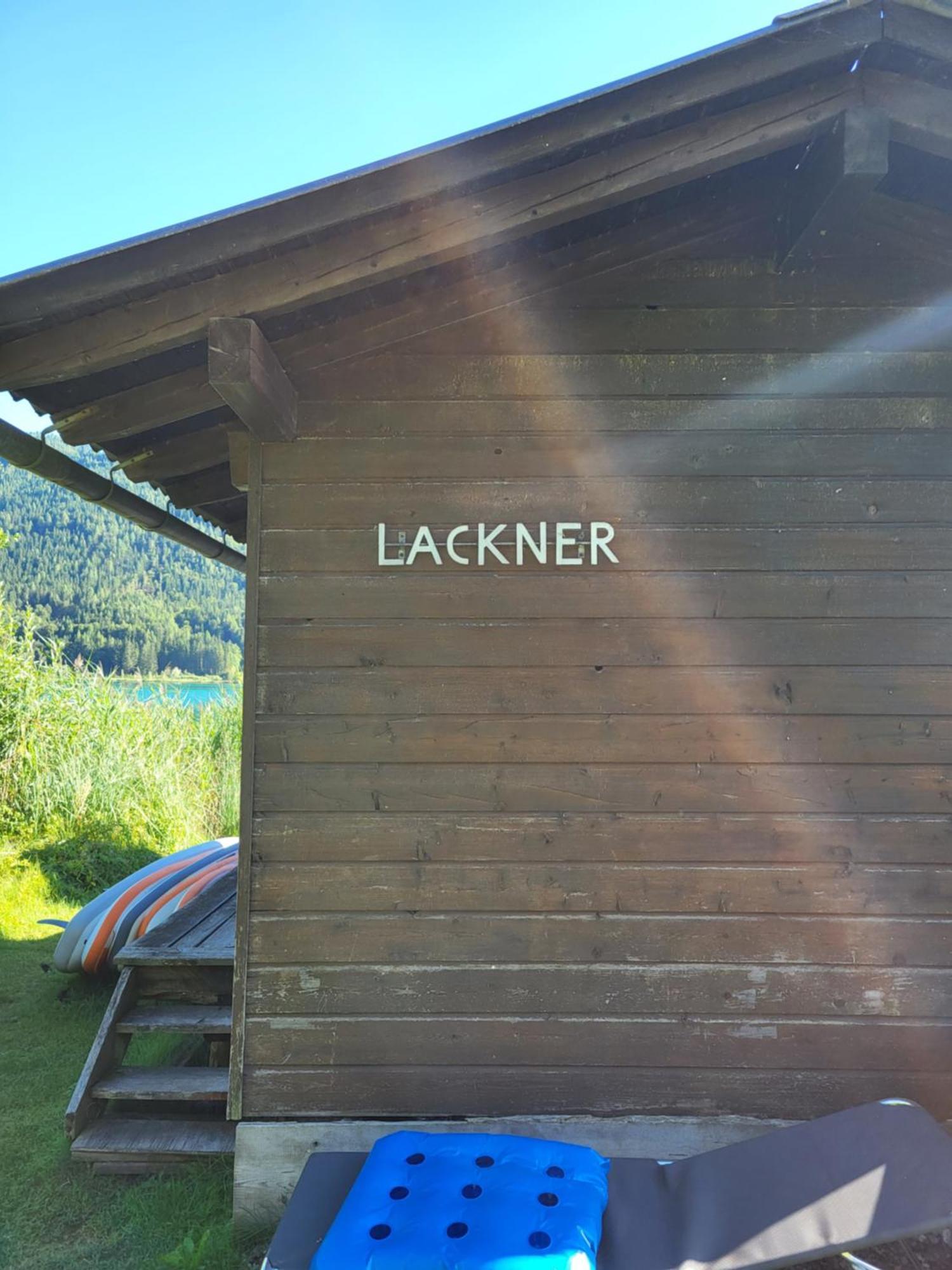 Haus Lackner Am Weissensee In Kaernten エクステリア 写真